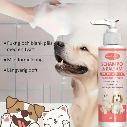 Vårdande 2in1 Schampo & Balsam med Mandelolja